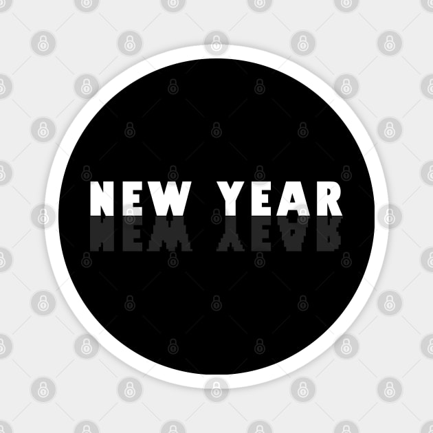 New Year Resolution 2024 New Year Magnet by BoggsNicolas